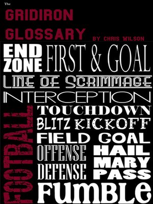 cover image of The Gridiron Glossary